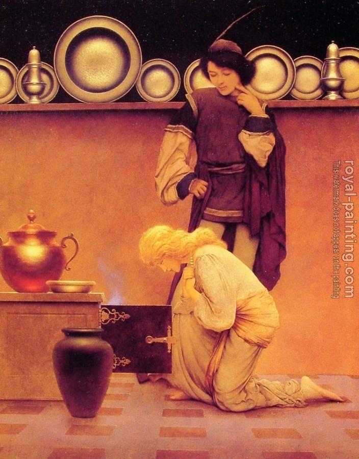 Maxfield Parrish : Lady Violetta and the Knave